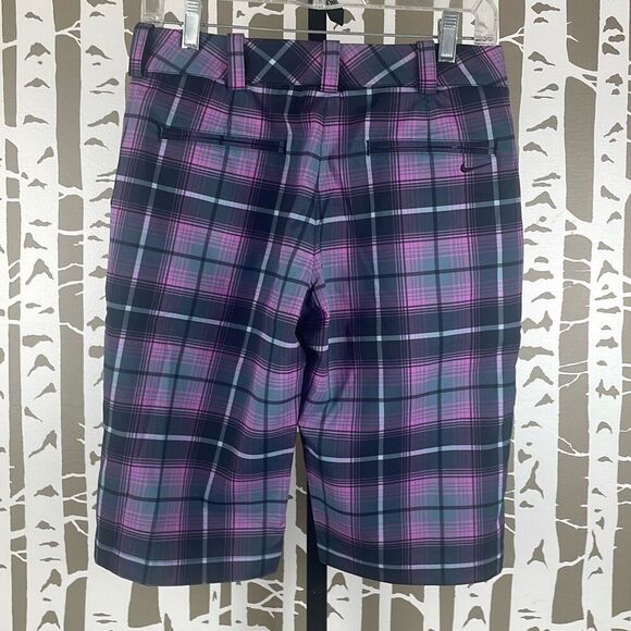 Nike Golf Tour Performance Plaid Bermuda Shorts 4 - Picture 14 of 14